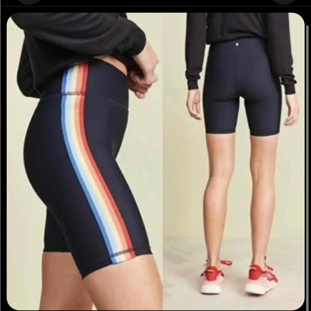 Spiritual Gangster Rainbow Bike Shorts